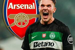 罗马诺：约克雷斯与阿森纳5年合同达协议，他告知葡体只想去枪手